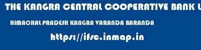THE KANGRA CENTRAL COOPERATIVE BANK LIMITED  HIMACHAL PRADESH KANGRA VARANDA BARANDA  ifsc code
